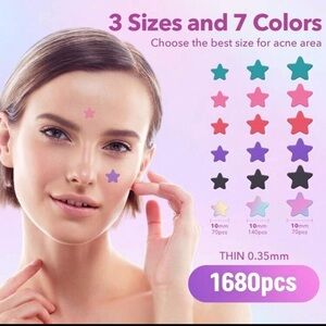 1680 Count Pimple Patches for Face, Hydrocolloid Acne Patch Bulk, Acne Stickers